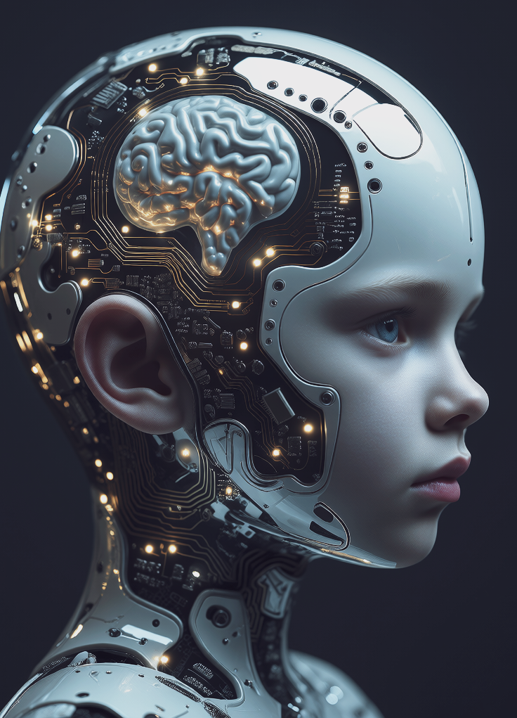 Cyborg child, Ребенок киборг, oxsiondesign