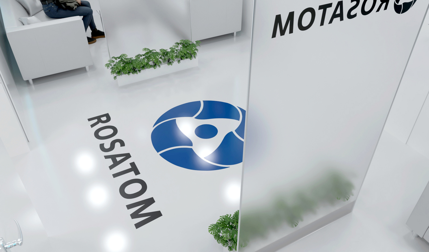 Exhibition stand design Rosatom, Дизайн выставочного стенда Росатом, oxsiondesign