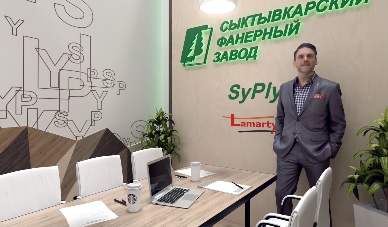 Exhibition stand design Syktyvkar Plywood Factory, Дизайн выставочного стенда Сыктывкарский Фанерный Завод