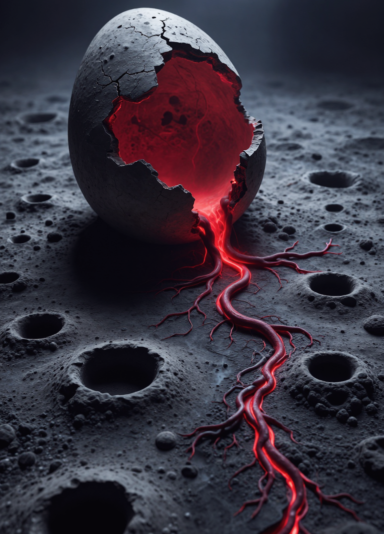 Alien Egg, Инопланетное яйцо, oxsiondesign