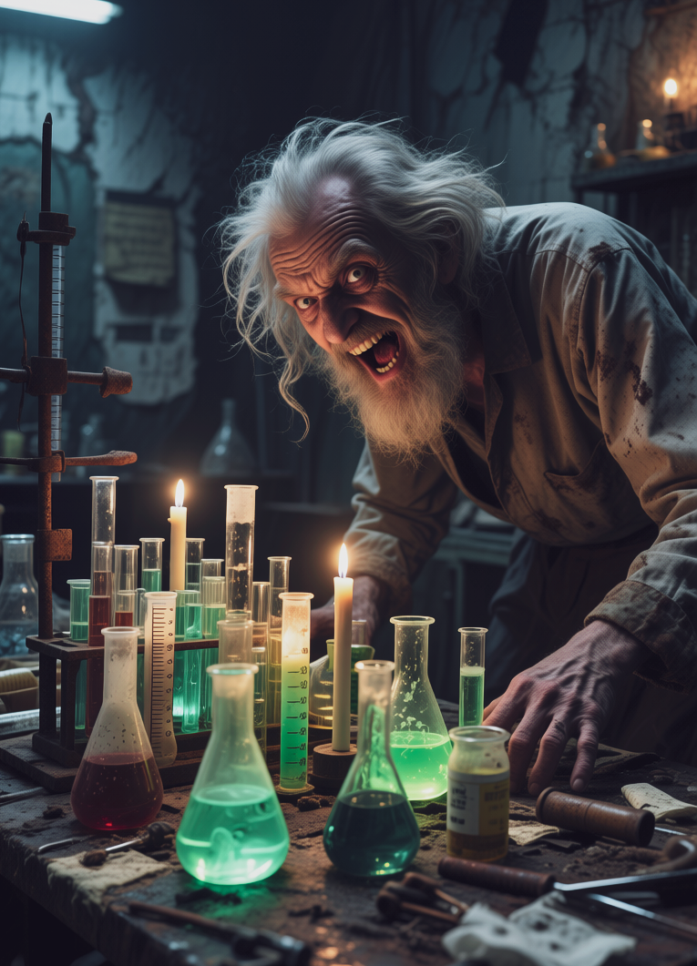 Mad Chemist, Бешеный химик, oxsiondesign