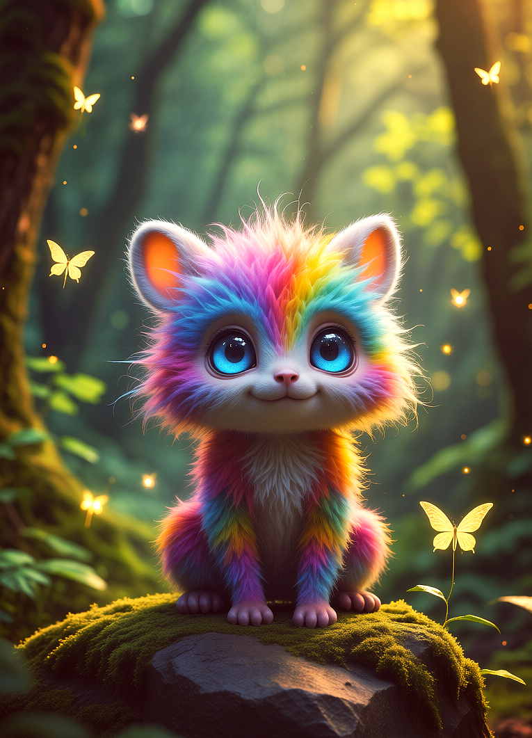 Fantastic cute creature, Фантастическое милое существо