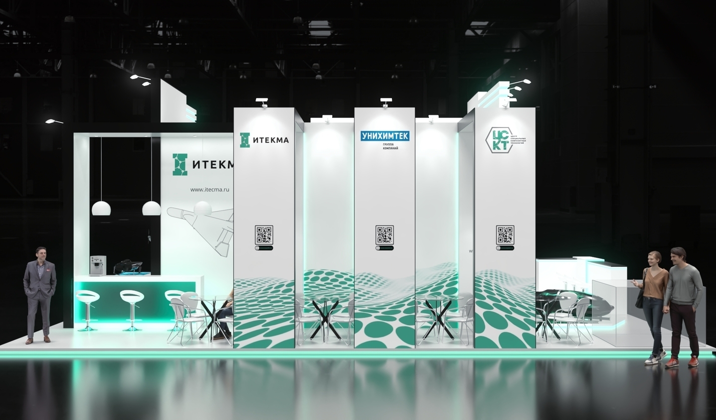 Exhibition stand design Itecma, Дизайн выставочного стенда Итекма, oxsiondesign