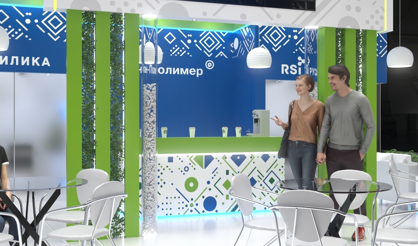 Exhibition stand design Titan, Дизайн выставочного стенда Титан, oxsiondesign
