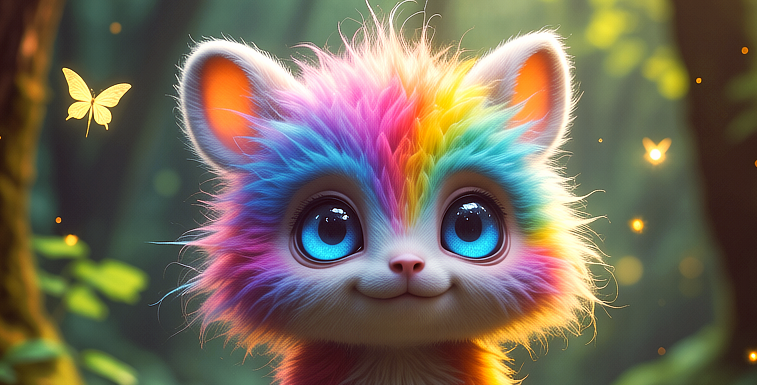 Cute fairytale creature, Милое сказочное существо