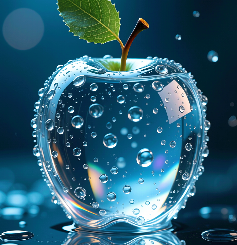 Glass apple, Стеклянное яблоко